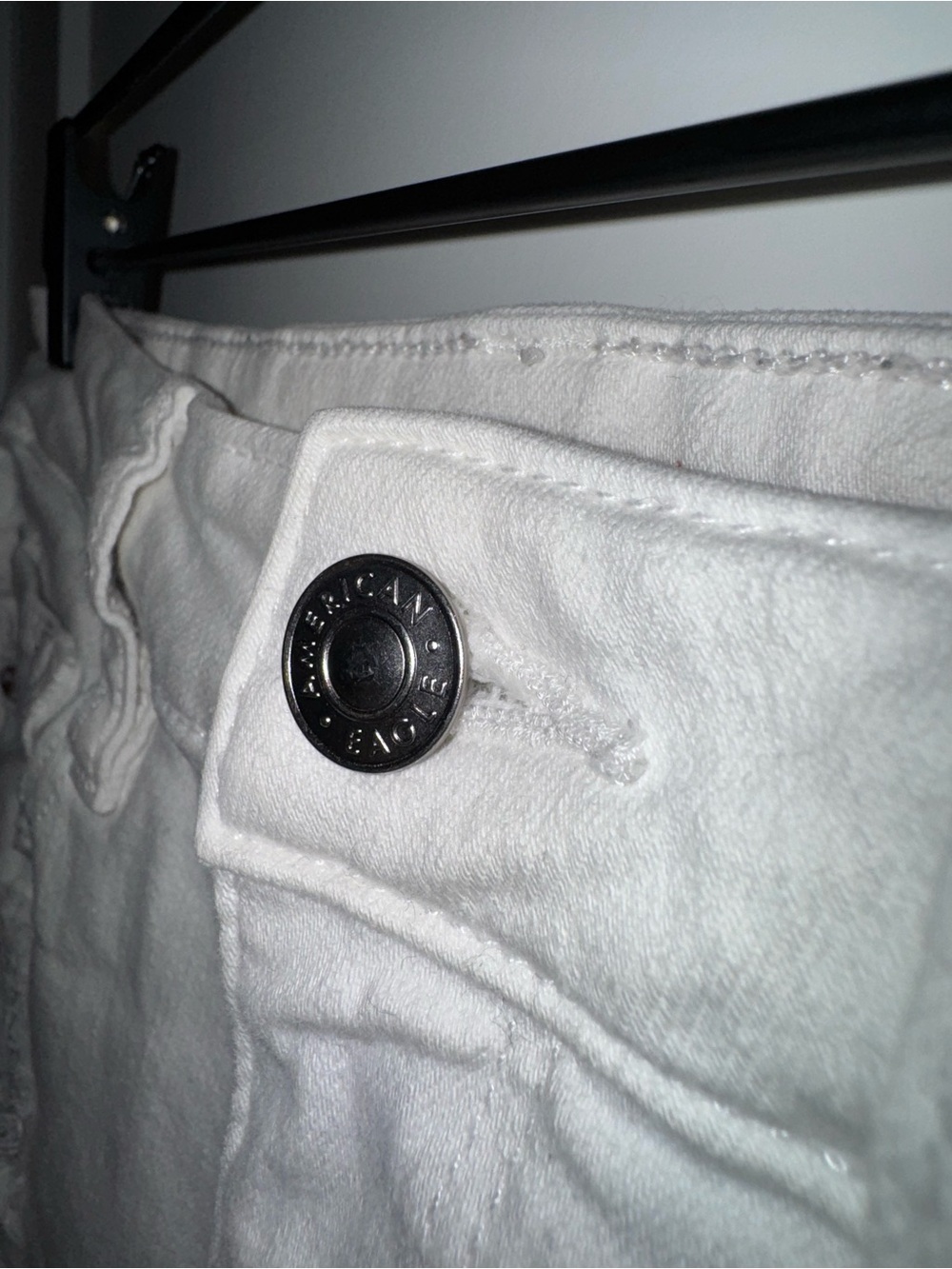 Distress High Rise Shorts - Picture 4 of 8